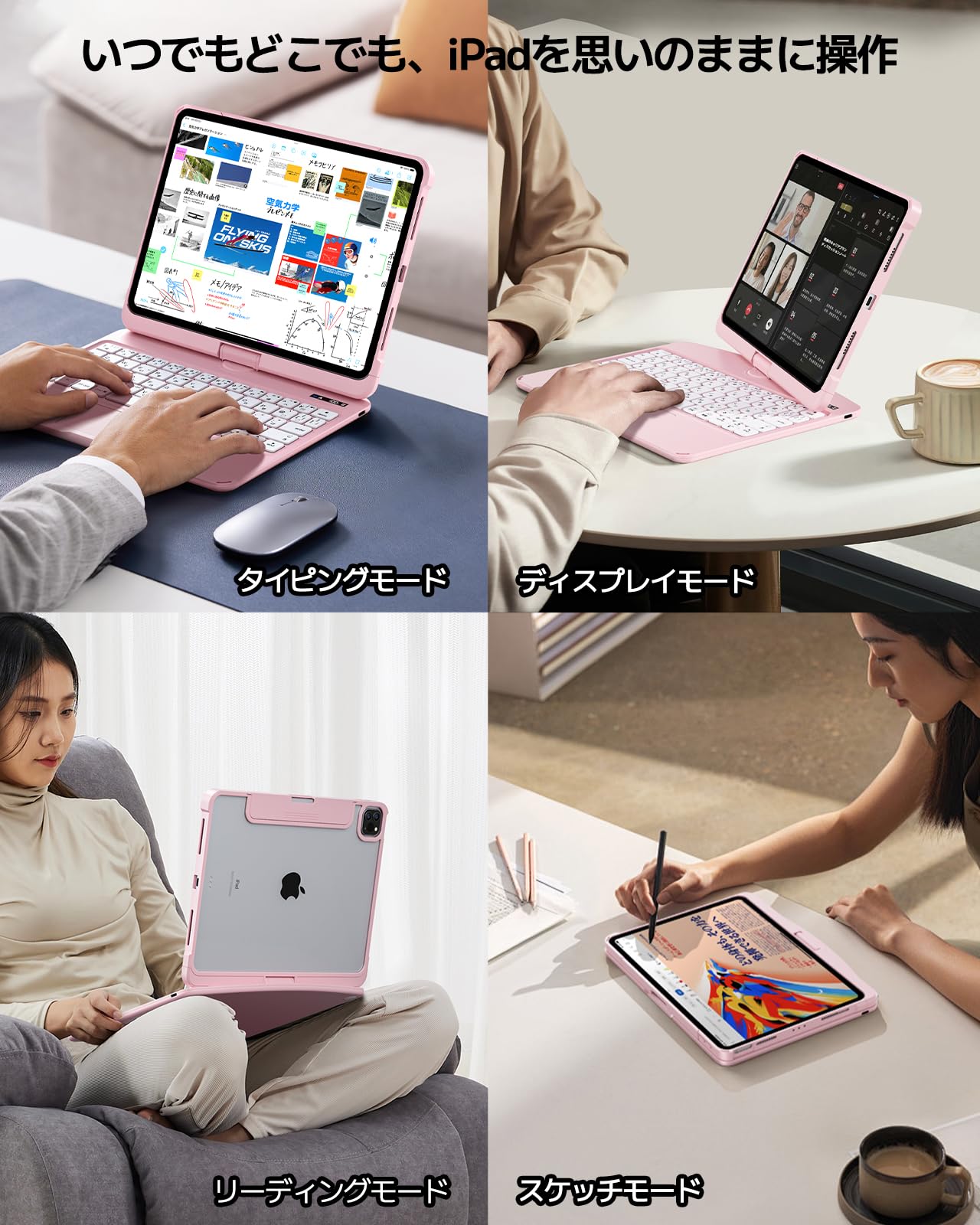 Amazon.co.jp: DODOLIVE iPad用 キーボードケース pro 11インチ（第1/2